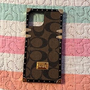 Coach iphone 13 case